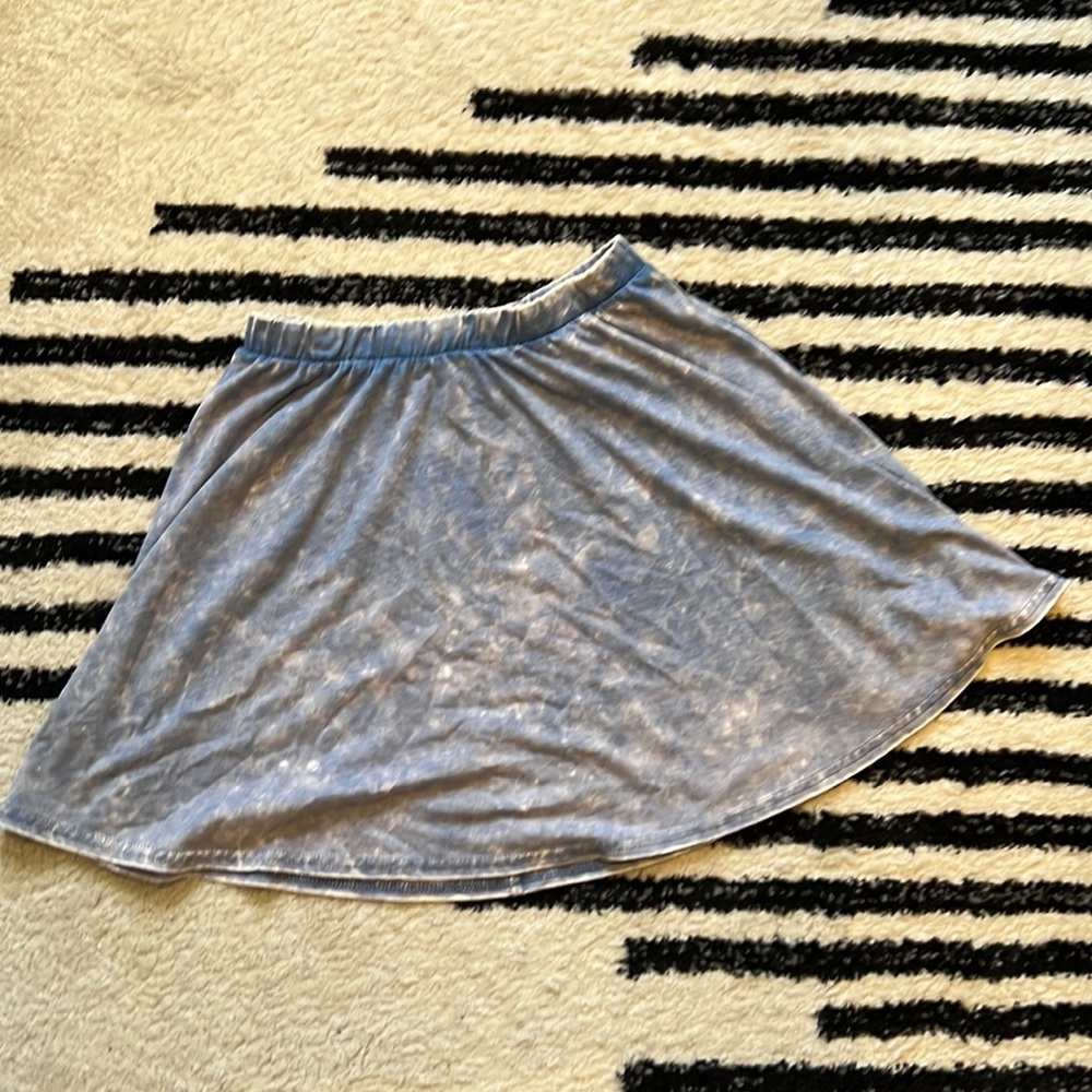 ASOS acid wash circle skater skirt